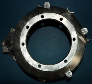 FORD C4 BELLHOUSING CASTING # C5GP-7976-A 7 BOLT 6” TALL 6 CYLINDER 157 TOOTH - Picture 1 of 7