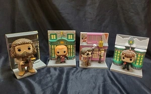 Funko Pop! Deluxe: Harry Potter Diagon Alley Lot Of 4 Figures - Picture 1 of 15