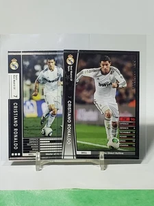 Cristiano Ronaldo LOT OF 2 WCCF Panini 2010-11 2012-13 - Picture 1 of 5