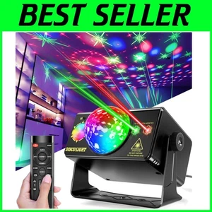 Mini Disco Ball Light - Sound Sensitive, Easy Installation - Picture 1 of 8