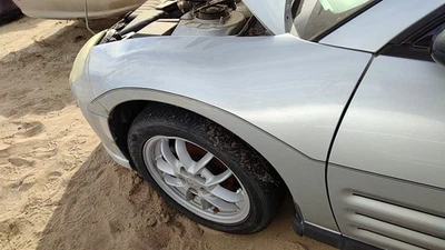 2000-2005 Mitsubishi Eclipse Driver Left Front Fender A68 Sterling Silver Hail Foto 1 de 4