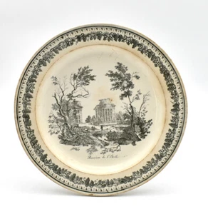 Creil Legros Stone Coquerel Piatto Di Stelle French Piatta 19e (1) - Picture 1 of 6