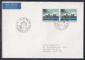Finland Scott 577 FDC - Olavinlinna Castle, 500th Anniv. - Picture 1 of 1