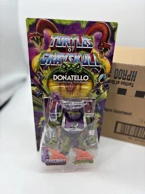 DONATELO Turtles of Grayskull Reptile Wars MOTU TMNT Masters Universe 2024 MINTY - Image 1 of 4