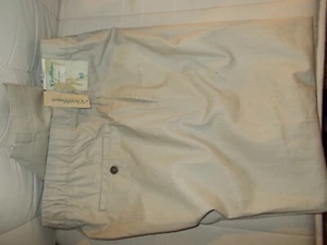 Karibik Roundtree & Yorke Herren Hose vorne flach Stretchbund Größe 40 x 30 - Bild 1 von 2