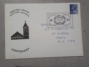Commemorative Cover, Beechen Grove Baptist Church, Watford Centenary 1978 - Picture 1 of 1