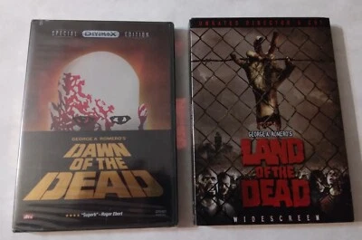 Dawn of the Dead 1978 (DVD, 2004, Special Divimax Edition) Brand New + Land of - Image 1 of 4