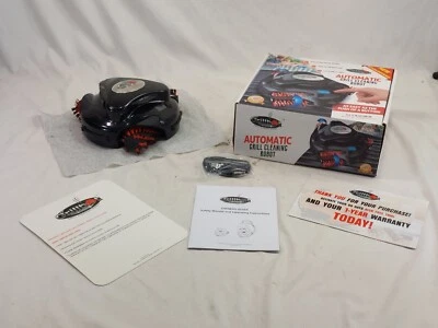 Robot de limpieza automático de parrilla Grillbot cepillos de nailon recargables electrónicos  Foto 1 de 4