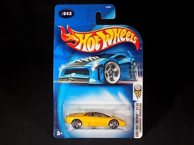 2003 Hot Wheels #43 First Editions 31/42 LAMBORGHINI MURCIELAGO Yellow w/PR5 Sp - Image 1 of 4