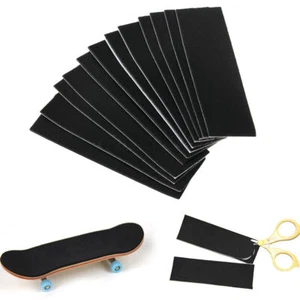 11CM Fingerboard Deck Uncut Sandpaper Grip Tape Anti-Slip Stickers - Picture 1 of 8