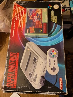 pack de la console Super Nintendo Entertainment System (SNES) avec le jeu... - Photo 1/4