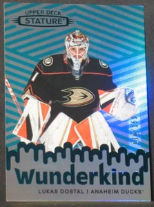 Lukas Dostal 2022-23 Upper Deck Stature Wunderkind Green Rookie #W3 (16/150) - Imagen 1 de 2