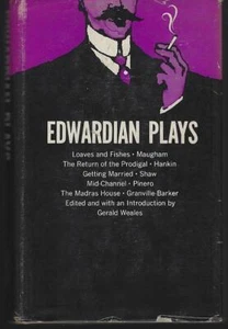 Edwardian Plays Edited Gerald Weales 1962 Hardcover 1st edition Shaw Pinero - Picture 1 of 1