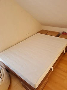 weiße Matratze in sehr gutem Zustand zum Abholen in Albstadt - Bild 1 von 1