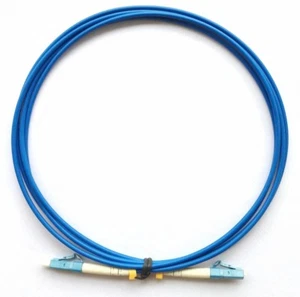 50M Armored cable Fiber Patch Cord ,LC to LC ,LC-LC,SM, 9/125, Duplex [M3] - Picture 1 of 3