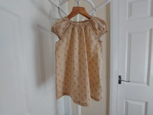 Dress “ H&M” With Sequins Beige Colour Age: Eur 80 cm,US 9-12 Months - Picture 1 of 12