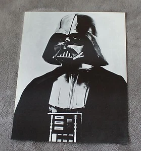 Star Wars Episode IV 4 New Hope DARTH VADER 1977 RARE B&W David Prowse Poster EX - Bild 1 von 1