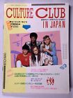 Culture Club Boy George Programme Original Vintage In Japan 1984