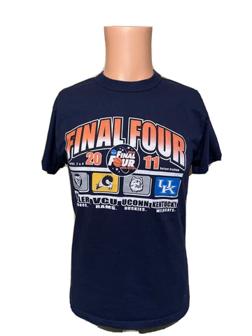 2011 Final Four NCAA Basketball Houston Shirt Size Medium RUSSELL ATHLETIC Cover