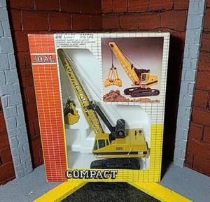 Joal Compact Caterpillar Digging Crane #225 Diecast 1/70 Scale Spain NIB - Picture 1 of 8