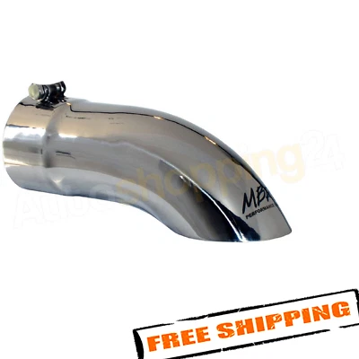 MBRP T5081 4" Inlet Universal Stainless Steel Exhaust Tail Pipe Tip - Image 1 of 3
