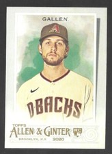 2020 Topps Allen & Ginter #262 Zac Gallen Rookie Card Arizona Diamondbacks