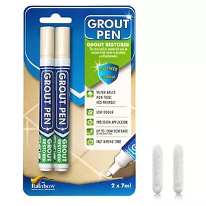 Grout Pen Cream Tile Paint Marker: Waterproof Grout Paint, Tile Grout Colorant - Picture 1 of 1