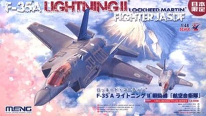 MENG LS-008 1/48 F-35A Lightning II Fighter JASDF Plastic Model Kit - Picture 1 of 1