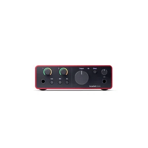 Focusrite Scarlett Solo 4th Gen USB Audio Interface with Scarlett Mic Pre - Picture 1 of 12