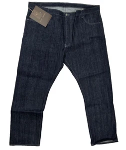 Nama Denim Selvedge Indigo Custom Denim Jeans Button Fly Sz 42x32 - Picture 1 of 13
