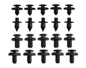 TOYOTA YARIS PLASTIC FASTENERS SET OEM TRIM SCREW + PUSH RIVETS QUALITY BUMPER - Picture 1 of 9