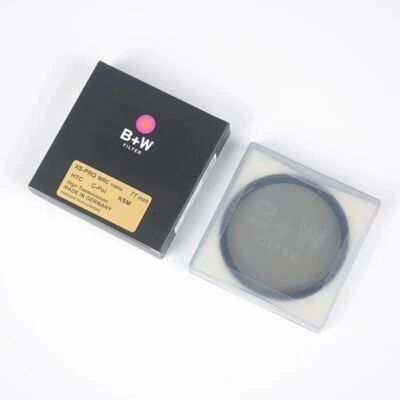 B+W HTC-POL 77mm KSM MRC Digital CPL Polarizer Filter Lenses Brass Material - Image 1 of 4