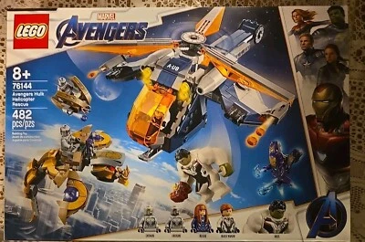 76144 AVENGERS HULK HELICOPTER RESCUE lego NEW marvel heroes legos set SEALED - Image 1 of 4
