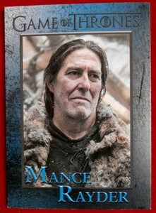 GAME OF THRONES Season 4 - Card #66 - MANCE RAYDER - Rittenhouse 2015