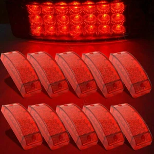 2X Red 21LED Strobe Light Car Truck Hazard Beacon Flash Turn Tail light - Picture 1 of 8