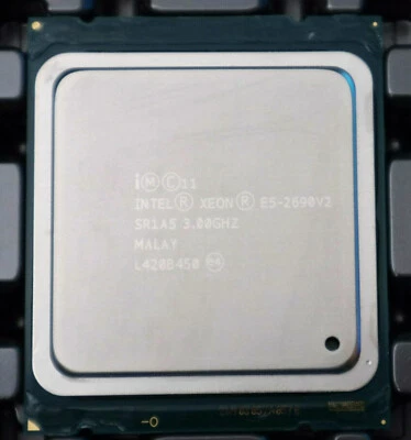 PROCESADOR SR1A5 INTEL XEON E5-2690V2 10 NÚCLEOS 3,00 GHz 25M 8 GT/s 130 W E5-2690V2 Foto 1 de 4