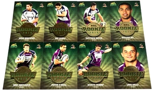 2011 SELECT NRL CHAMPIONS ROOKIE 2010 CHASE CARD FULL TEAM SET-STORM R23-R30 - Picture 1 of 3