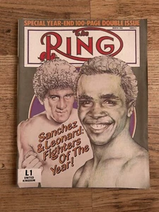 The Ring Boxing Magazine 100 Page Special Leonard-Sanchez Cover March 1982 - Imagen 1 de 2