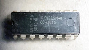 Mostek MK4215N-3 16K Dynamic RAM - NOS - ¡RARO! - Imagen 1 de 1