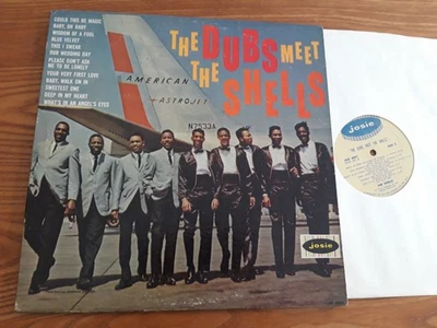 The DUBS meet The SHELLS   US LP JOSIE JOZ 4001   Ed.1  1962  EX - Image 1 of 3