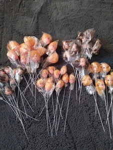 Vintage Doll Head Picks Lot Of 50 Blonde Brunette Crafting NOS - Picture 1 of 16