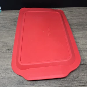 Pyrex 234-PC 4qt casserole red lid (lid only) Fast ship - Picture 1 of 5