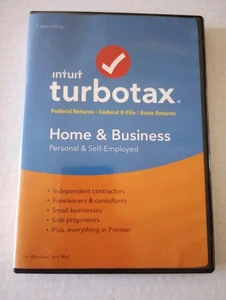 Intuit TurboTax 2017 Federal State Personal Home & Business for Windows and Mac - Picture 1 of 4