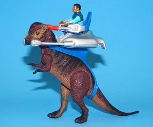 DINO RIDERS PACHYCEPHALOSAURUS & TAGG NEAR COMPLETE 1989 TYCO - Picture 1 of 7