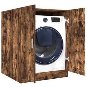 vidaXL Mobile per Lavatrice Rovere Fumo 71x71,5x91,5 cm - Foto 1 di 11