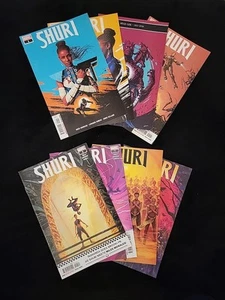 Shuri #1 2 3 5 6 7 9 10 2018 Lot Run Set Marvel Comics 1st Solo Series VF/NM - Picture 1 of 9