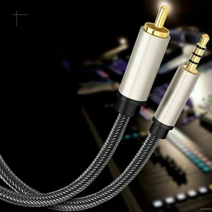 Akustisches Digital Koaxial / Stereo Videokabel Spdif-Rca auf 3,5 mm Klinkenstecker - Bild 1 von 33