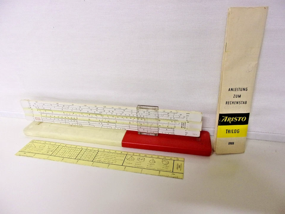 Vintage Aristo Rechenschieber Trilog 0908  - Sammlerstück - Bild 1 von 1