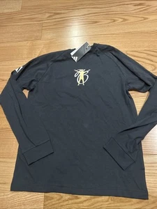 ADIDAS T-SHIRT JUDE BELLINGHAM BELLIGOLD DARK GREY LS JM9351 Sz M Cotton NWT - Picture 1 of 5