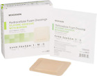 Hydrocellular Foam Dressings, Sterile, Silicone Adhesive with Border, Dimension 